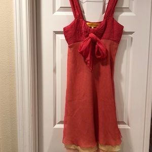 Catherine Malandrino 3 color silk dress